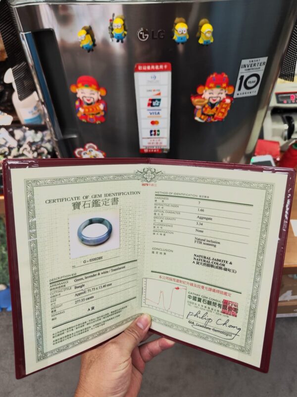 天然緬甸玉A貨 ✨濃艷紫羅蘭飄花正圈手鐲