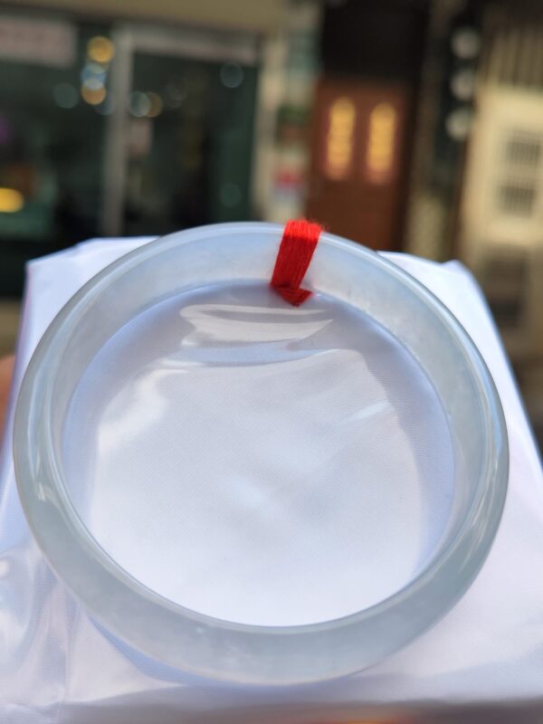 天然緬甸玉A貨 ✨放光玻璃種正圈手鐲