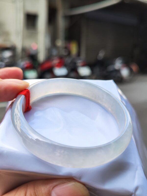 天然緬甸玉A貨 ✨放光玻璃種正圈手鐲