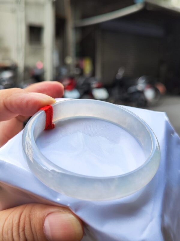 天然緬甸玉A貨 ✨放光玻璃種正圈手鐲