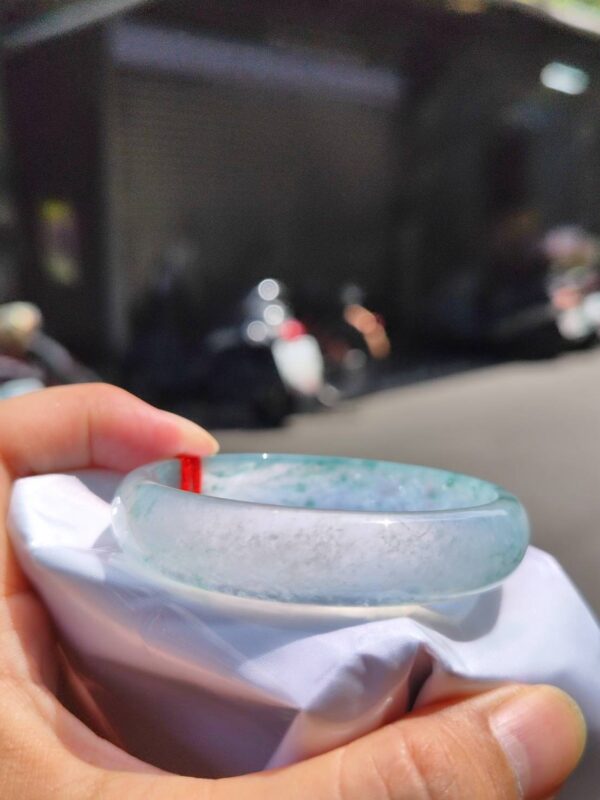 img_0301-2 【天然緬甸玉A貨】💎 頂級放光玻璃種・飄花正圈手鐲