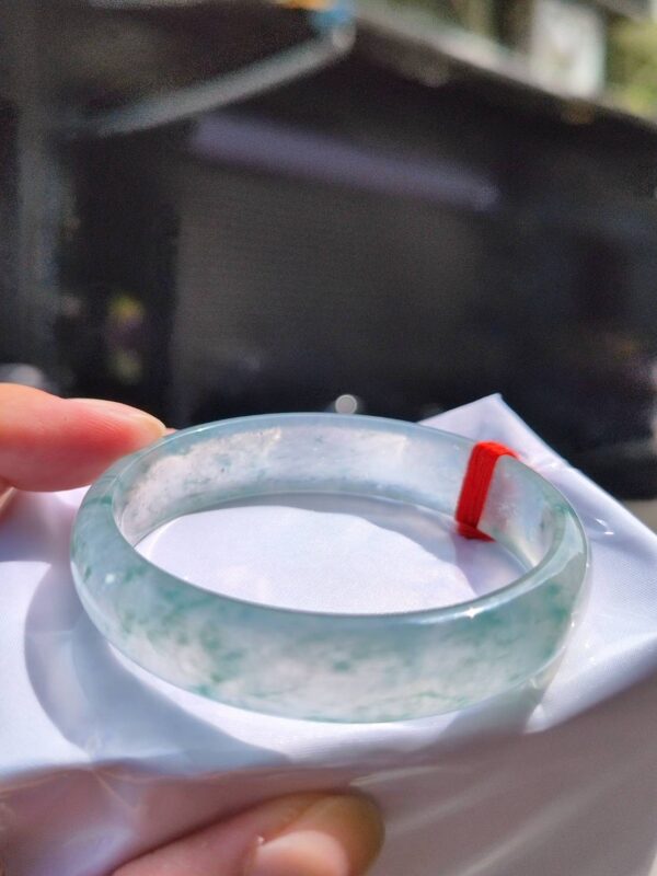 img_0305-2 【天然緬甸玉A貨】💎 頂級放光玻璃種・飄花正圈手鐲