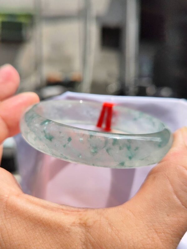 img_0306-2 【天然緬甸玉A貨】💎 頂級放光玻璃種・飄花正圈手鐲