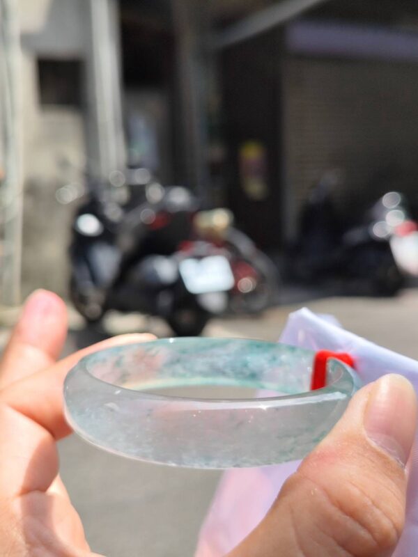 img_0310 【天然緬甸玉A貨】💎 頂級放光玻璃種・飄花正圈手鐲
