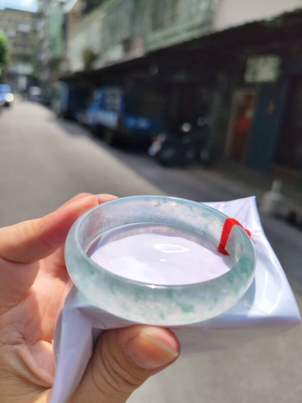 img_0313 【天然緬甸玉A貨】💎 頂級放光玻璃種・飄花正圈手鐲