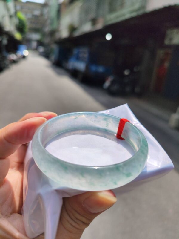 img_0314-2 【天然緬甸玉A貨】💎 頂級放光玻璃種・飄花正圈手鐲