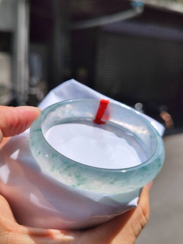 img_0315-2 【天然緬甸玉A貨】💎 頂級放光玻璃種・飄花正圈手鐲