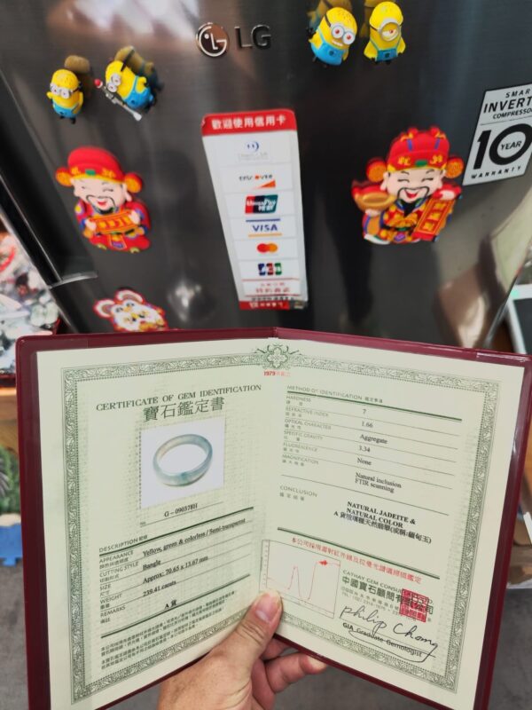 🌈【頂級三彩玻璃種正圈手鐲】🌈
天然緬甸玉A貨｜放光奪目・收藏首選