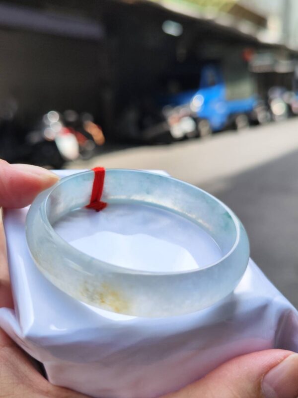 🌈【頂級三彩玻璃種正圈手鐲】🌈
天然緬甸玉A貨｜放光奪目・收藏首選