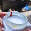 🌈【頂級三彩玻璃種正圈手鐲】🌈
天然緬甸玉A貨｜放光奪目・收藏首選