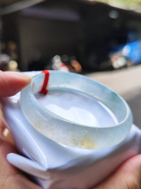 🌈【頂級三彩玻璃種正圈手鐲】🌈
天然緬甸玉A貨｜放光奪目・收藏首選