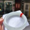 天然緬甸玉A貨】  
✨ 冰種微起光・正圈手鐲