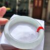 天然緬甸玉A貨】  
✨ 冰種微起光・正圈手鐲