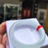 天然緬甸玉A貨】  
✨ 冰種微起光・正圈手鐲