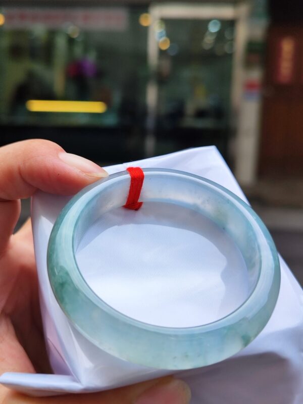 天然緬甸玉A貨】  
💎 放光玻璃種・正圈手鐲