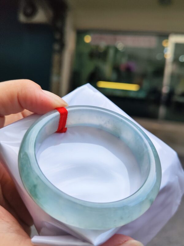 天然緬甸玉A貨】  
💎 放光玻璃種・正圈手鐲