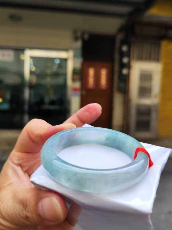 天然緬甸玉A貨】  
💎 放光玻璃種・正圈手鐲