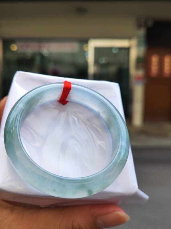 天然緬甸玉A貨】  
💎 放光玻璃種・正圈手鐲