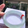 【天然緬甸玉A貨】  
✨ 冰種微起光・正圈手鐲