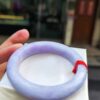 img_0470 天然緬甸玉A貨 濃紫羅蘭正圈厚庄手鐲