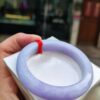 img_0474 天然緬甸玉A貨 濃紫羅蘭正圈厚庄手鐲