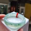 天然緬甸玉A貨 放光玻璃種正圈寬版手鐲