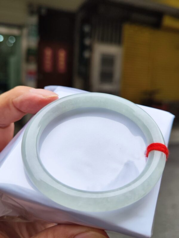 img_0608 天然緬甸玉A貨《冰種白月光正圈手鐲》