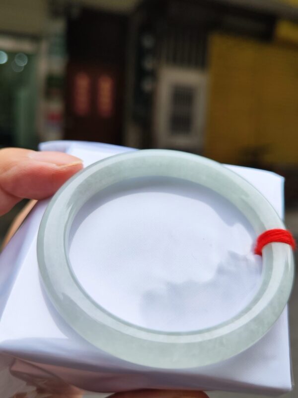 img_0609 天然緬甸玉A貨《冰種白月光正圈手鐲》