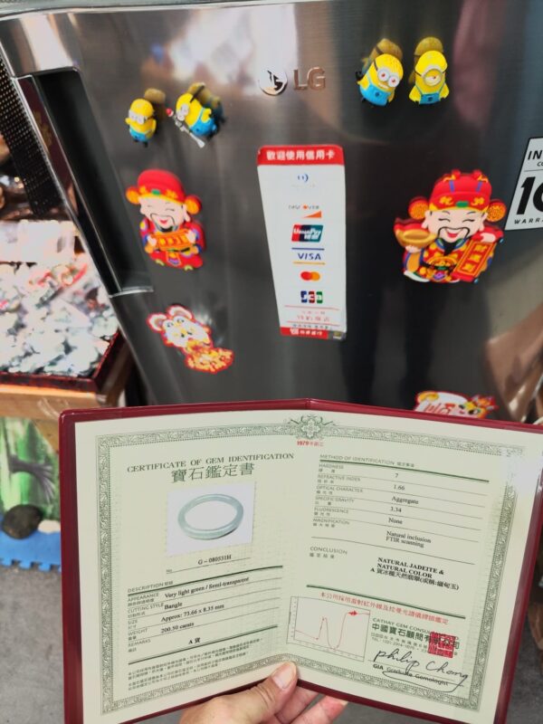 img_0615 天然緬甸玉A貨《冰種白月光正圈手鐲》