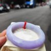 img_0630-2 天然緬甸玉A貨 濃紫羅蘭正圈厚庄手鐲
