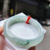 【天然緬甸玉A貨】  
✨ 冰種 微起光膠感重・正圈手鐲