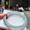 【天然緬甸玉A貨】  
✨ 冰種 微起光膠感重・正圈手鐲