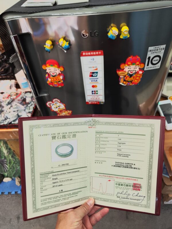 天然緬甸玉A貨 ✨
🔥頂級放光玻璃種 正圈手鐲