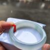 ✨天然緬甸玉A貨 ✨
🔥頂級放光玻璃種 正圈寬版厚庄手鐲🔥
