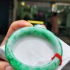 img_0735 天然緬甸玉A貨 飄陽綠正圈手鐲