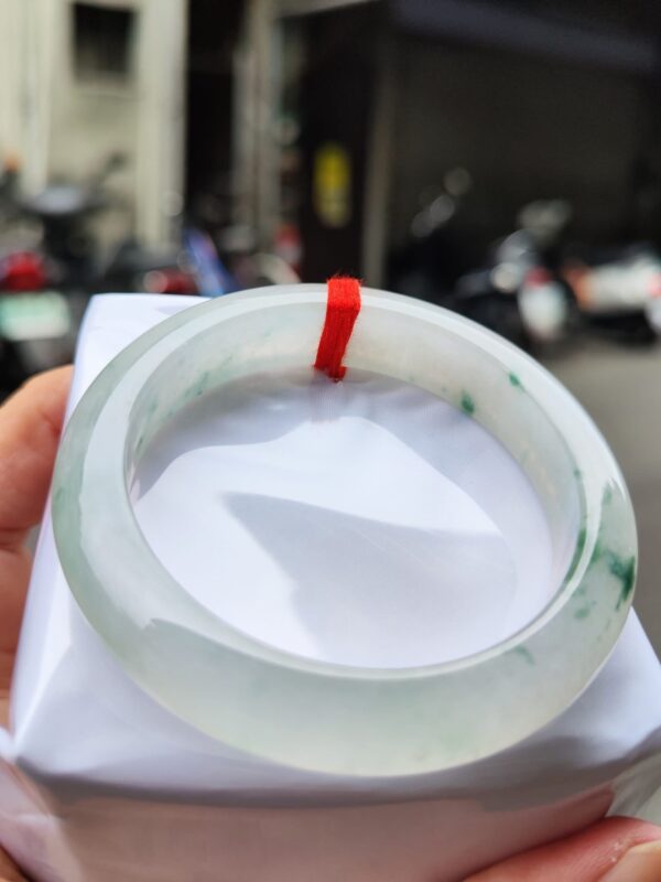 img_0803 天然緬甸玉A貨 ✨🔥 放光玻璃種 正圈厚庄手鐲 🔥