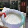 天然緬甸玉A貨｜四喜濃紫羅蘭春彩正圈厚庄手鐲