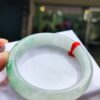 天然緬甸玉A貨｜飄陽綠正圈厚庄手鐲