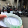 天然緬甸玉A貨｜飄陽綠正圈厚庄手鐲