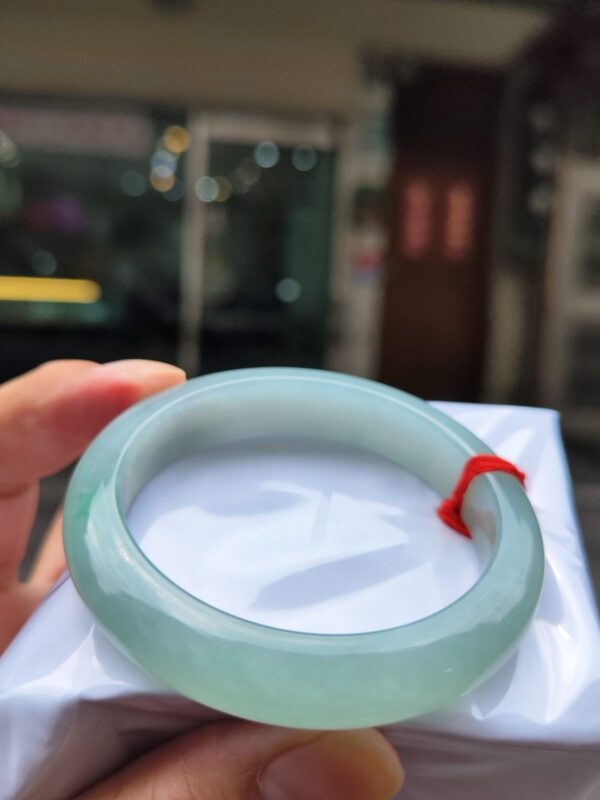 天然緬甸玉A貨
💎冰芙蓉種｜飄綠花正圈手鐲