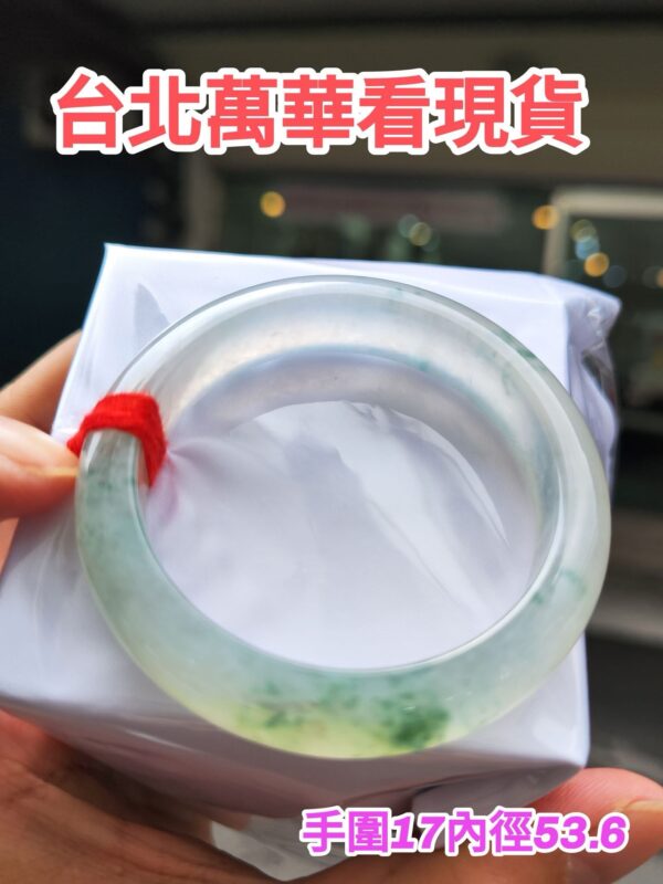 天然緬甸玉A貨｜頂級放光玻璃種飄花正圈手鐲