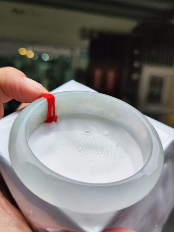 天然緬甸玉A貨｜頂級放光玻璃種正圈寬版手鐲