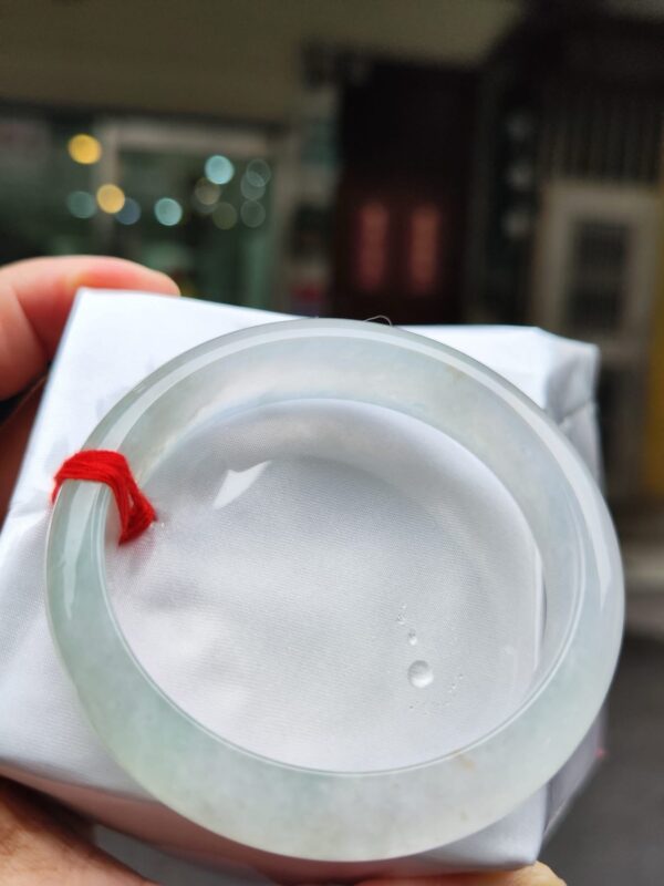 天然緬甸玉A貨｜頂級放光玻璃種正圈寬版手鐲