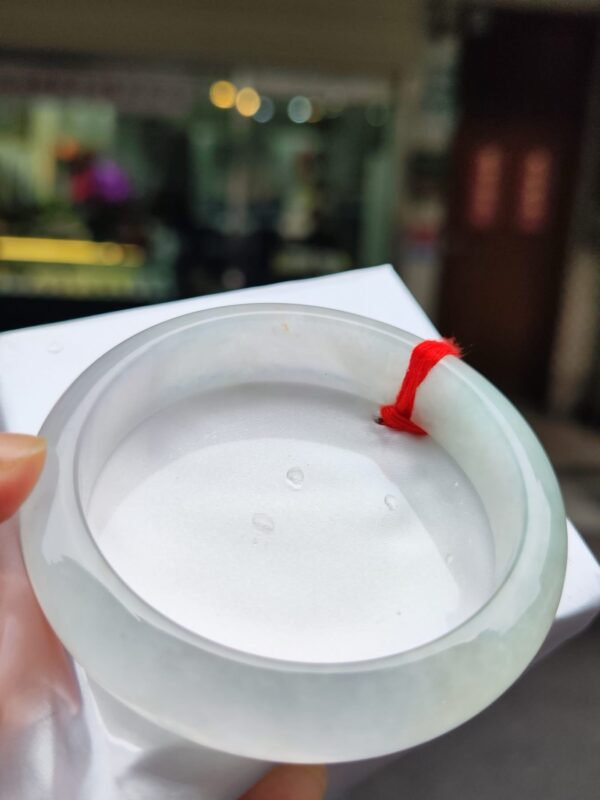 天然緬甸玉A貨｜頂級放光玻璃種正圈寬版手鐲
