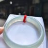 天然緬甸玉A貨 放光玻璃種正圈手鐲