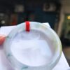 天然緬甸玉A貨 放光玻璃種飄蜜黃正圈手鐲