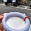 天然緬甸玉A貨 濃紫羅蘭厚庄正圈手鐲
