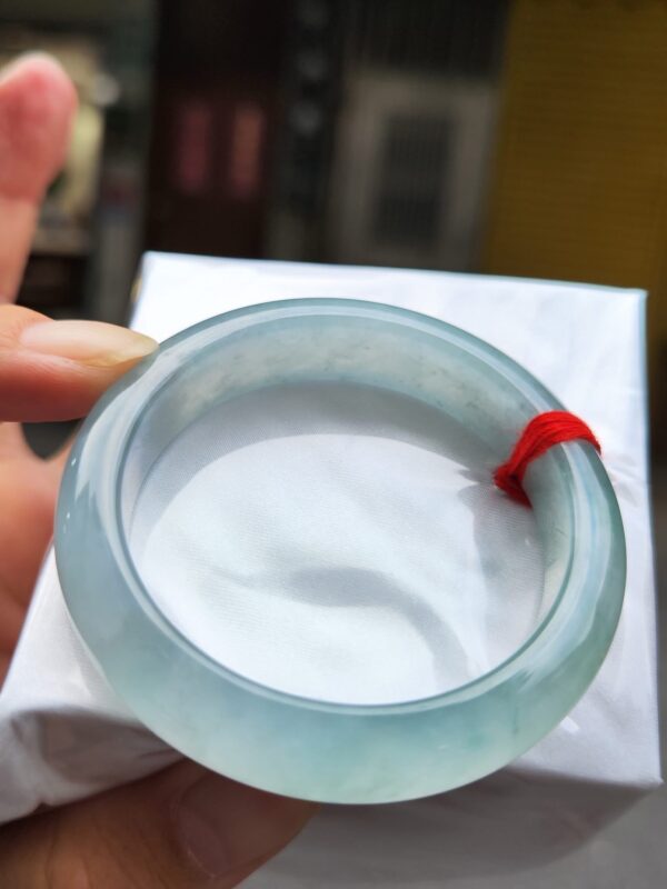 天然緬甸玉A貨｜放光玻璃種正圈手鐲