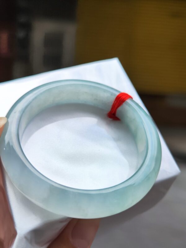 天然緬甸玉A貨｜放光玻璃種正圈手鐲