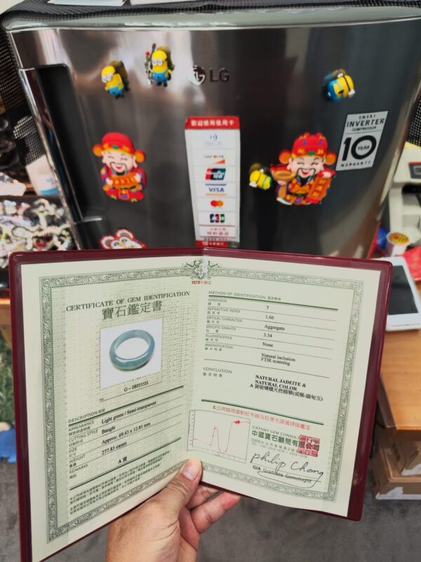 天然緬甸玉A貨 放光玻璃種厚庄正圈手鐲